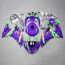 Verkleidungssatz aus ABS-Kunststoff, passend für Kawasaki ZX6R 636 2009-2012