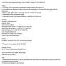 2009-2015 BMW 7 Series F01 F02 L+R Etu M Sport Puskurin verhoilu 51118047727