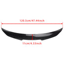 Carbon Fiber Look Hinten Boot Spoiler Für BMW 4 Serie F36 4DR Coupe PSM Stil