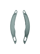 Steering wheel shift paddles for Mitsubishi ASX 2013-15, aluminum gray
