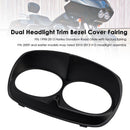 Kledning med dobbel frontlysramme for Road Glide 1998-2013