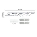 Silbers Radiator Grille Grille Emblem, Sticker, for Charger Challenger SRT