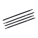 2008–2010 Toyota Highlander 4 Stück Weatherstrip Fenster Moulding Trim Dichtung Gürtel
