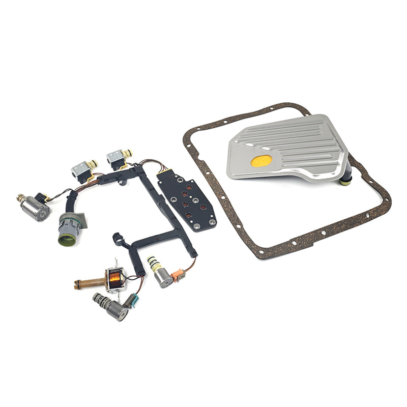 1993-2002 Tahoe Yukon V8 4,8 l 5,0 l 5,3 l 5,7 l 4-Gang 4WD 4X4 9-teiliges 4L60E 4L65E Getriebe-Magnetschalter-Kit 8677314