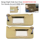 Paar beige Sonnenblenden für Honda Accord (2008–2017), Teilenummer 83280TA5A51ZA