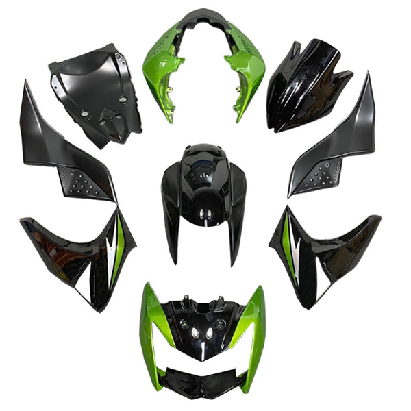 2007-2009 Kawasaki Z1000 injeksjonskinnesett kroppsplast ABS