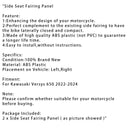 2022-2024 Kawasaki Versys 650 KLE650 Sivuistuimen suoja