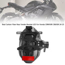 2024-2025 Honda CBR650R Echt Carbon Fiber Heckfender Halterung LED