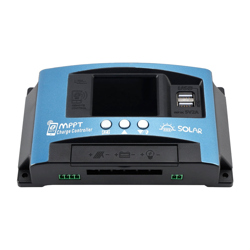 30A/60A/100A MPPT Solarregler Bluetooth Temperaturüberwachung Lade