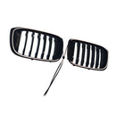 Frontgrill mit Nierenform in Hochglanzschwarz, passend für BMW X4 G02 X3 G01 G08 2018-2021