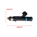 1 szt. Wtryskiwacz paliwa silnika benzynowego 24420543 pasuje do VAUXHALL 1.0 1.2 1.4 0280158181