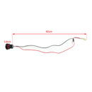 12V nabíječka typu USB+C, rychlá montáž pro Kawasaki Versys 650 2022-2024