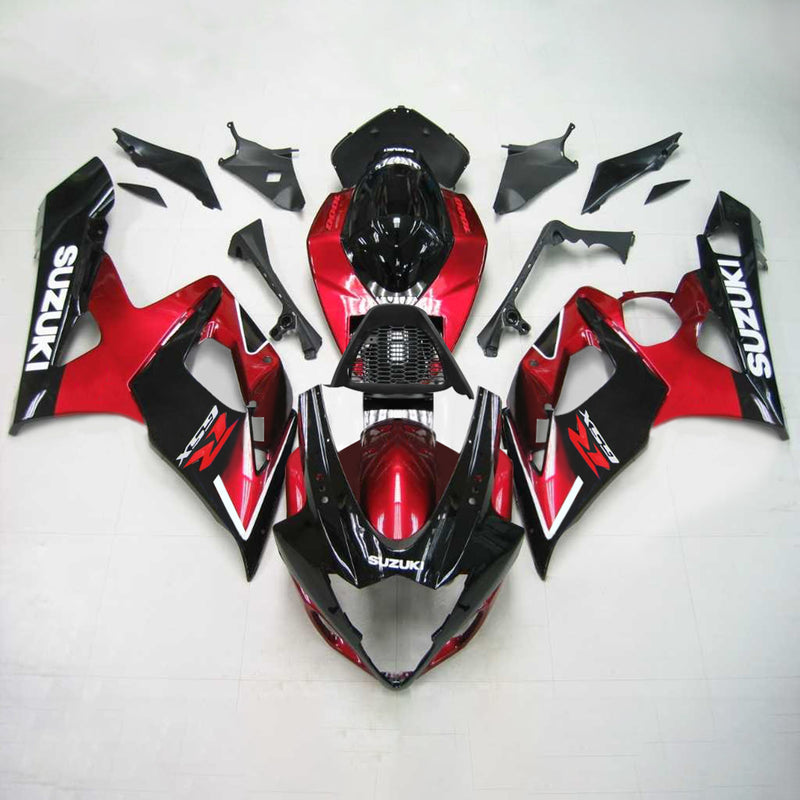 2005-2006 Suzuki GSXR1000 K5 Injektionsabzugs Kit Körperwerk Kunststoff ABS