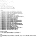 2018.08-2023.03 BMW X5 F95 G05 xDriveM50d 2 Stück elektrische Heckklappen-Gasdruckfeder 51249482800