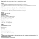 2013-2018 Nissan Altima Beige Passenger Side Sun Visor 964003TA2A