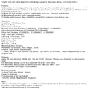 Rechte äußere LED-Rückleuchte/Bremsleuchte für Mercedes E-Klasse W212 2013-2015