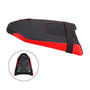 2019–2024 Yamaha Tenere 700 hinten Beifahrersitz Sozius Sattel flach blau