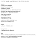 2005–2008 Audi A4 B7 8E 2 Stück Frontscheinwerfer Glas klare Abdeckung