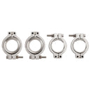 4-delt TiAL MV-S 38mm wastegate V-bånd klemmesett med skruer, muttere og tetninger