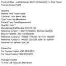 2012–2015 Ford Transit Tourneo Custom V362 Türschloss vorne links BK21-V219A65-DK