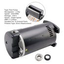 B2840 B840 2,5 PS 230 V Pool Pump Engine 56Y Frame Quadrat Flange