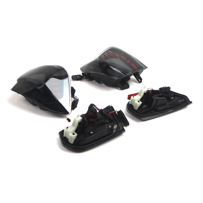 L&amp;R Geräucherte LED Rückleuchten Hinten Lampe Montage Für BMW 3 F30 F80 M3 2013-2018