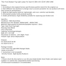 Lámparas de luz antiniebla del parachoques delantero para Audi A3 2003-2013 A4 B7 2004-2008