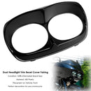 Kledning med dobbel frontlysramme for Road Glide 1998-2013