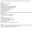 2013–2017 VW Golf 2 Stück Innen Rücklicht Birne Träger N/S RHD 5G0945259A/60A