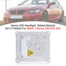 Xenon HID frontlys forkobling 63117182520 for BMW 3-serie E90 E92 E93