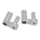 SPESSORI RIALZI RISER MANUBRIO ARGENTO FÜR BMW R1200RT R1250RT 2014-2024