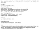 2004–2010 BMW X3 E83 2 Stück Scheinwerferdichtung L+R 63126939273 63126939274