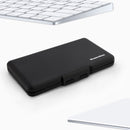 M2-Festplatten-Schutzbox, Solid-State-Drive-Box, stoßfest, wasserdicht, Schwarz