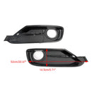 2PCS Front Bumper Fog Light Grille Covers Für BMW 3 Series F30 F31 2013-2015