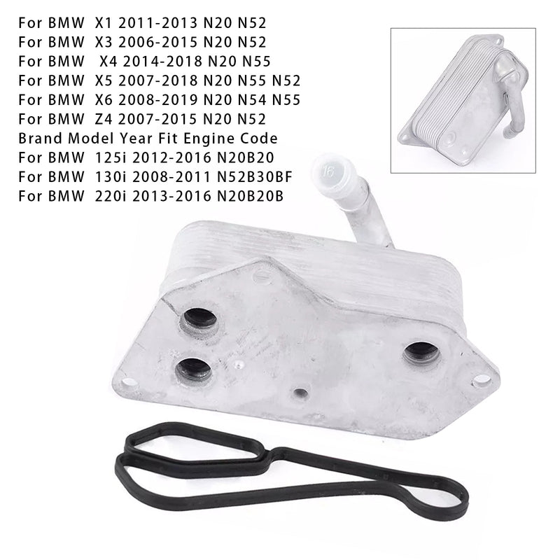 Motorölkühler 11427525333 Für BMW N20 N55 N52 1 2 3 5 6 7 X3 X5 Z4