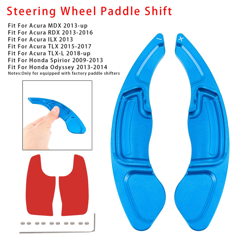 Lenkrad-Schaltwippen-Verlängerung für Acura MDX RDX TLX, Aluminium