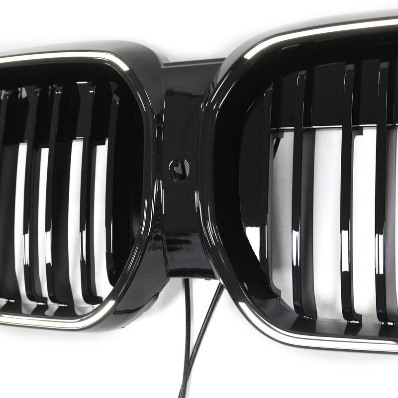 2022-2024 BMW IX3 G08 LCI DOUBLELLAME FRONT CRILL BLACK GLILLY