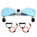 Ab Twister Board 150 kg Kapacita & 20dB Ultra tichý stroj na zakrucování pasu Fitness Tool Protiskluzové vybavení pro domácí posilovnu pro ženy Břišní tuk Modrá