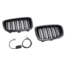 2012-2014 BMW 1er F20 F21 2-teiliger Frontstoßstangen-Nierengrill 551137239021