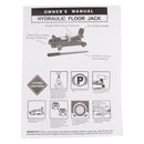 Niedriger Wagenheber, 2 Tonnen (4400 lbs), 5,31""-12,8"" Hubhöhe