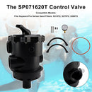 Admite la válvula multidireccional de montaje superior VariFlo SP071620T para Hayward Pro Series S S270T2 2,0"FPT