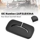 Schwarze hintere Sicherheitsgurtblende 1AP31DX9AA für Jeep Wrangler JK 2011-2018