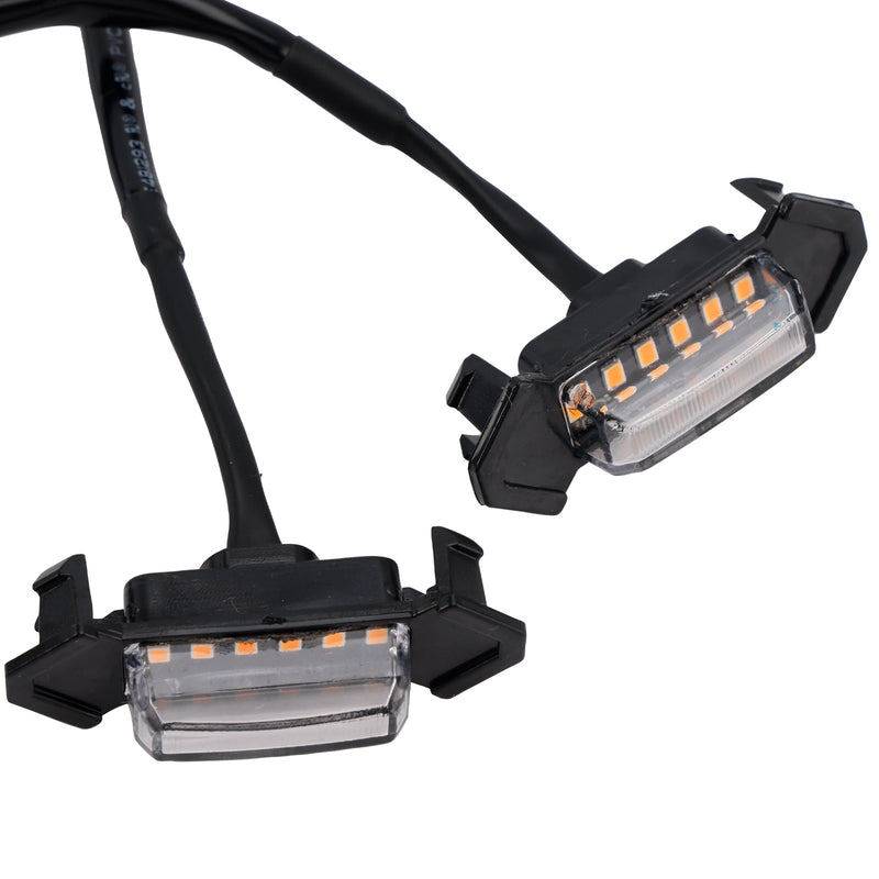 2016-2023 Toyota Tacoma Clear Lens Amber Light Front Grille LED Light Kit