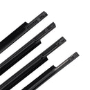2008-2015 Toyota Land Cruiser LC 200 4PCS Türglas Gürtel Äußere Formteil Dichtungsstreifen