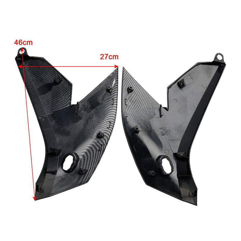 2022-2024 Kawasaki Versys 650 KLE650 sivukehyksen paneelin suojakoteloiden kansi