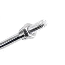 Runder schwarzer Spiegel mit Chromarm, 8 mm, für Honda NA/NC/NN/NQ/NX/PA/SE/TG50 C70