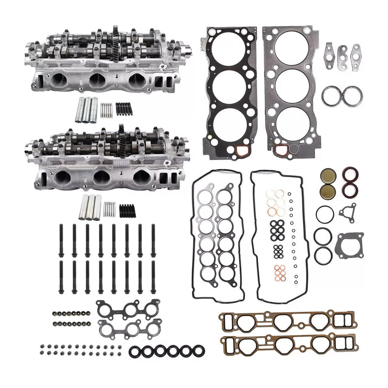2000-2004 TOYOTA TUNDRA 3.4L 2 STÜCK Zylinderkopf &amp; Dichtungen &amp; Schrauben 11101-69136 1305362050