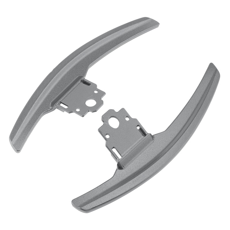 Schaltwippenverlängerung für BMW F-Serie F30 F31 F32 F10 X3 X5 Aluminium Grau