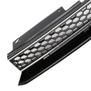 Frontgrill im GTI-Stil mit hoher Leiste und schwarzer Chromleiste, passend für VW Golf 6 MK6 2010-2014