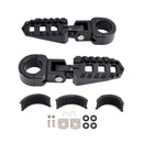 Universelle Fußrasten vorne, passend für Motorräder mit 1,25-Zoll-Lenkern